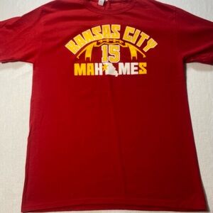 Jerzees Red Dri-Power Kansas City Chiefs crew tee